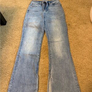 Classic Light Blue Flare Jeans